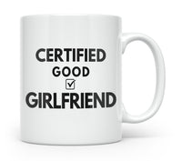 Load image into Gallery viewer, Certified Good Girlfriend Checkmark Mug Product