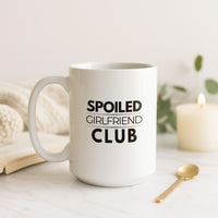 Load image into Gallery viewer, Spoiled Girlfriend Club Coffee Mug for Her Drinkware