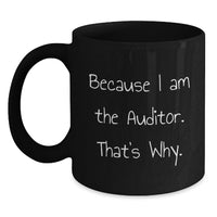 Load image into Gallery viewer, Auditor Keepsake Ceramic Black Coffee Premium Mug for Him Birthday Gift - Main