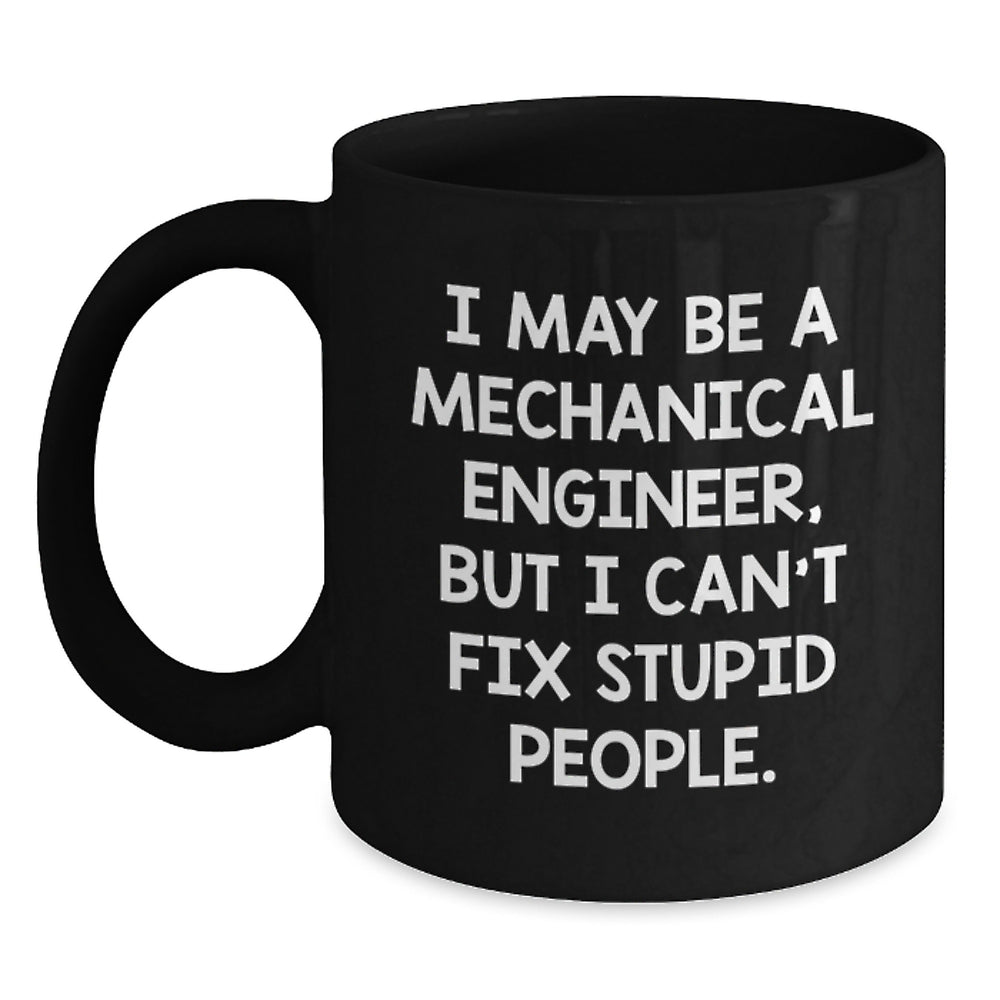 Funny Gifts for Mechanical Engineers, Mechanical Engineer Coffee Lover Mug, Christmas Unique Mugs for Men from Friends - Main