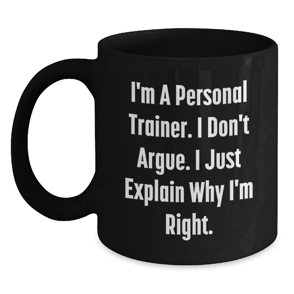 Funny Inspirational Personal Trainer Christmas Unique Gifts from Family - Main
