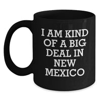 Load image into Gallery viewer, New Mexico Gifts, Funny Mugs, I Am Kind Of A Prime Selection, Black Coffee Mug, Graduation Unique Gifts from Friends to New Mexico Men - Main
