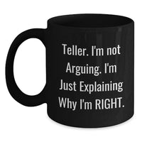 Load image into Gallery viewer, Funny Teller Gifts from Men Valentine's Unique Mugs for Teller - Main