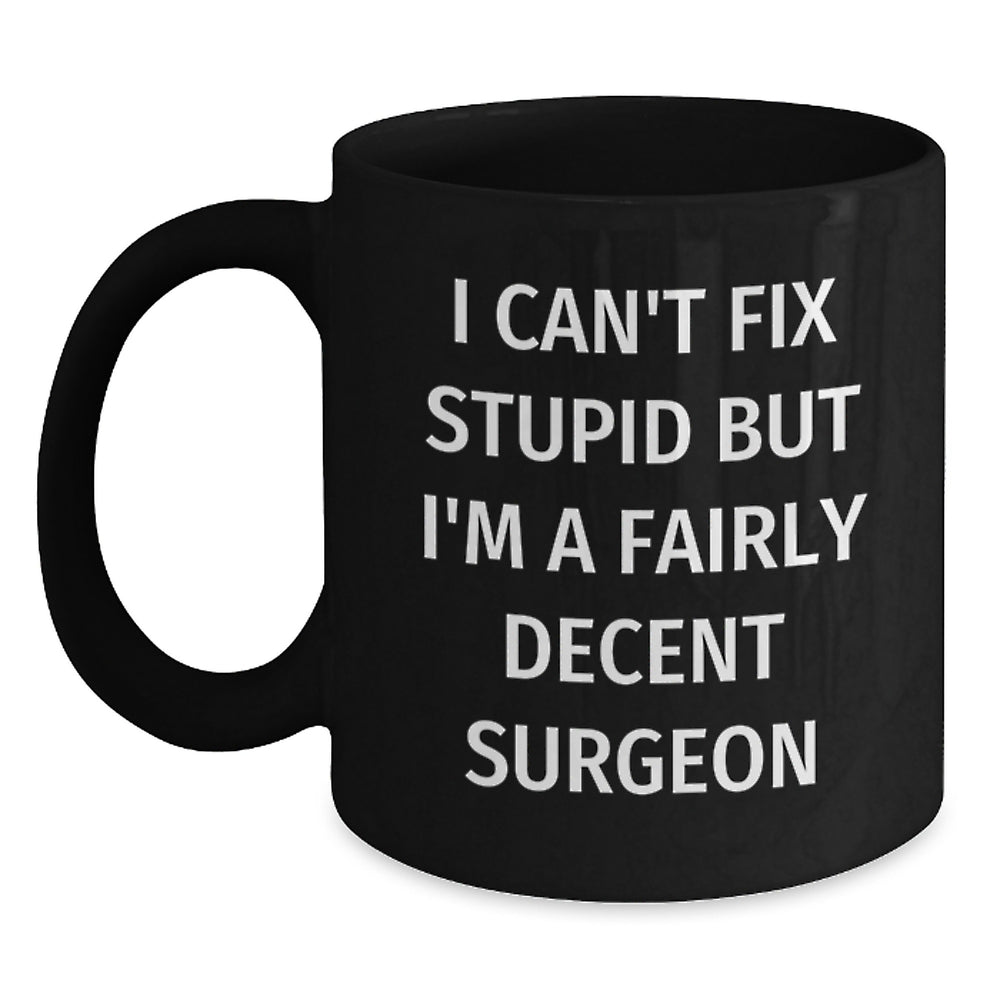 Funny Surgeon Gifts from Friends Christmas Unique Mugs for Surgeon Men - Main