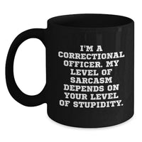 Load image into Gallery viewer, Correctional Officer Gifts, Funny Coffee Mugs for Correctional Officers, Mother's Day Unique Gifts from Men, Correctional Officer Inspired - Main