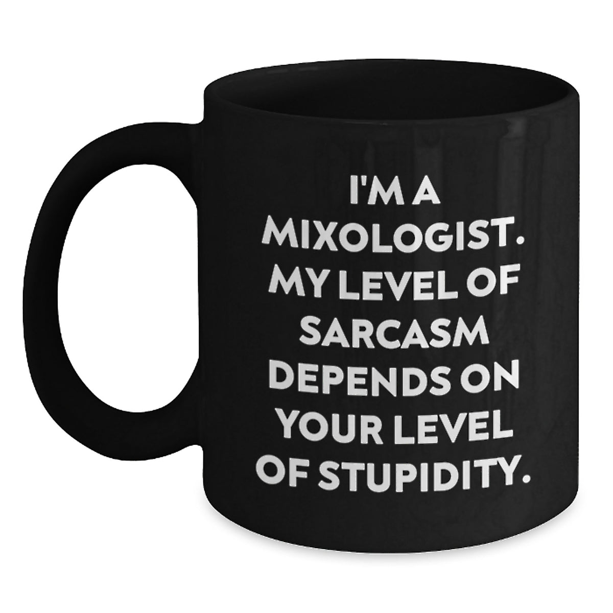 Funny Mixologist Black Coffee Mugs Gifts from Friends and Family for Christmas Unique Presents - Main