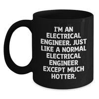 Load image into Gallery viewer, Electrical Engineer Gifts Funny Mugs Black Coffee Mug for Graduation from Friends - Main
