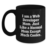 Load image into Gallery viewer, Funny Web Developer Mom Coffee Mug Gifts for Web Developer Friends from Women - Unique Graduation Unique Gifts - Main