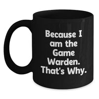 Load image into Gallery viewer, Funny Game Warden Inspirational Gifts from Men to Graduation Unique Gifts for Game Warden Friends - Main