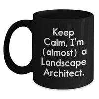 Load image into Gallery viewer, Landscape Architect Keepsake Black Coffee Mug for Him Birthday Gift - Main