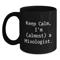Load image into Gallery viewer, Mixologist Keepsake Premium Black Coffee Mug for Him Birthday Gift - Main
