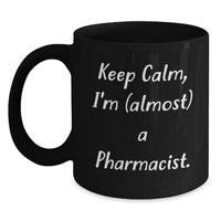 Load image into Gallery viewer, Birthday Gift Pharmacist Black Coffee Mug Present for Her - Main