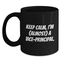 Load image into Gallery viewer, Vice-principal Keepsake Black Coffee Mug for Him Birthday Gift - Main