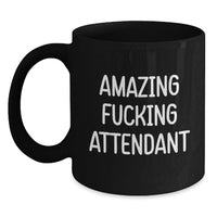Load image into Gallery viewer, Attendant Keepsake Premium Black Coffee Mug for Him Graduation Gift - Main