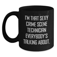 Load image into Gallery viewer, Crime Scene Technician Keepsake Mug Birthday Gift for Him - Main