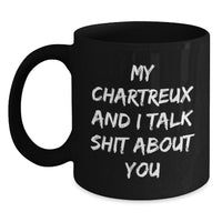 Load image into Gallery viewer, Funny Chartreux Cat Gifts for Friends - Christmas Unique Mugs from Men - Main
