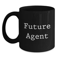Load image into Gallery viewer, Funny Agent Gifts from Men, Christmas Unique Agent Coffee Mugs, Funny Agent Quote Black Coffee Mug, Gifts for Future Agent - Main

