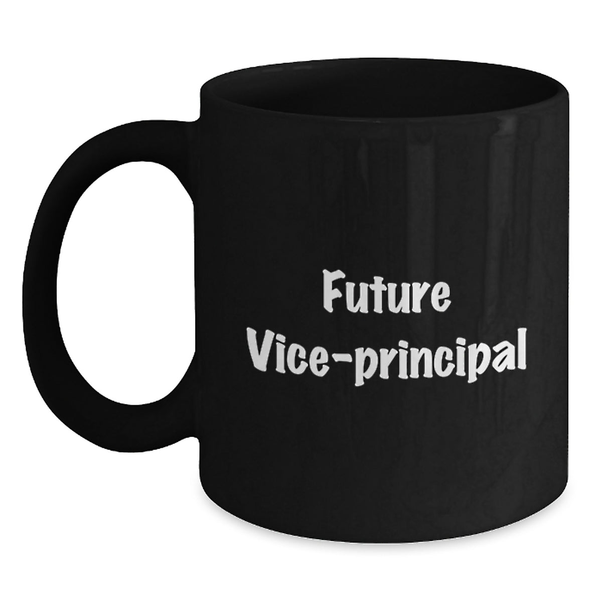 Funny Quote Vice-principal Black Coffee Mug Gifts from Men for Friends and Family at Christmas Unique Gifts - Main
