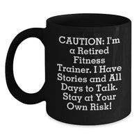 Load image into Gallery viewer, Fitness Trainer Humor Funny Gift for Men from Friends Unique Graduation Mug - Main