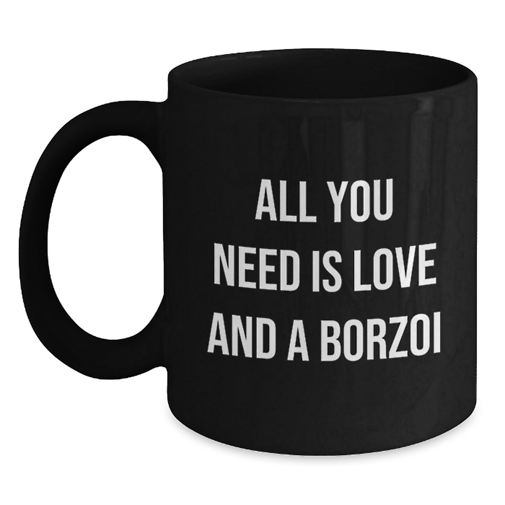 Funny Borzoi Dog Gifts from Mom for Christmas Unique Gifts Borzoi Dog Lovers Men Women Friends Coworkers Family - Main