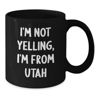 Load image into Gallery viewer, Utah Lovers Black Coffee Mugs Funny Quote Gifts from Friends to Family Birthday Unique Mugs - Additional