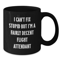 Load image into Gallery viewer, Funny Flight Attendant Gifts, Flight Attendant Love, Christmas Unique Mugs for Flight Attendant Men and Women Friends - Additional
