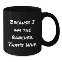 Load image into Gallery viewer, Rancher Funny Coffee Mug Gifts from Friends for Men Graduation Unique - Additional