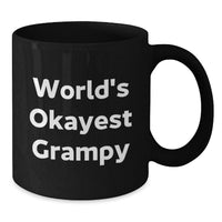 Load image into Gallery viewer, Grampy Keepsake Black Coffee Mug for Him Graduation Gift with 11oz - Additional