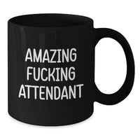 Load image into Gallery viewer, Attendant Keepsake Premium Black Coffee Mug for Him Graduation Gift - Additional