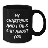 Load image into Gallery viewer, Funny Chartreux Cat Gifts for Friends - Christmas Unique Mugs from Men - Additional
