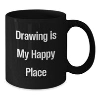 Load image into Gallery viewer, Funny Drawing Inspiration Gifts for Friends from &#39;Drawing Is My Happy Place&#39; - Additional
