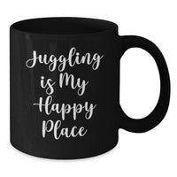 Load image into Gallery viewer, Funny Juggling Quotes Black Coffee Mug Gifts for Juggling Enthusiasts from Friends and Family at Christmas Unique Gifts - Additional
