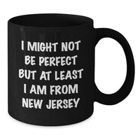 Load image into Gallery viewer, Funny New Jersey Black Coffee Mug Gifts from Friends and Family for Graduation Unique Gifts - Additional