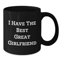 Load image into Gallery viewer, Gifts from Men to Their Awesome Sweetheart - Funny Quote on Black Coffee Mug, Great Sweetheart, Perfect Christmas Unique Gift for Her, Great Mug for Coffee and Tea - Additional

