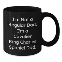 Load image into Gallery viewer, Funny Cavalier King Charles Spaniel Dog Gifts, Unique Birthday Presents for Men, Women, Friends, Family, Black Coffee Mugs for Dad, Mom, Partner, or Friend who loves Cavalier King Charles Spaniel - Additional
