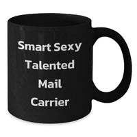 Load image into Gallery viewer, Gifts for Mail Carrier, Funny Mail Carrier Gifts, Black Coffee Mug for Graduation Unique Gifts from Friends - Additional