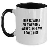 Load image into Gallery viewer, Father-in-law Gifts Funny Coffee Mug This Is What An Awesome Father-in-law Looks Like Birthday Unique Gift from Family for Father-in-law - Main
