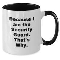 Load image into Gallery viewer, Funny Security Guard Mugs Gifts from Men to Security Guards for Christmas Unique - Additional