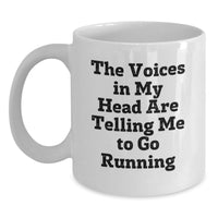 Load image into Gallery viewer, Funny Running Quote Mug Gifts for Runners Birthday Unique Presents by a Friend - Main