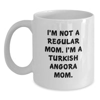 Load image into Gallery viewer, Funny Turkish Angora Cat Gifts from Mom for Turkish Angora Cat Lovers on Graduation Unique Gifts Day - Main