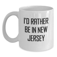 Load image into Gallery viewer, Funny New Jersey White Coffee Mugs for New Jersey Lovers Gifts from Friends or Family - Main