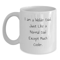 Load image into Gallery viewer, Unique Funny Gifts for Welder Dad White Coffee Mug 11oz/15oz Ceramic - Main