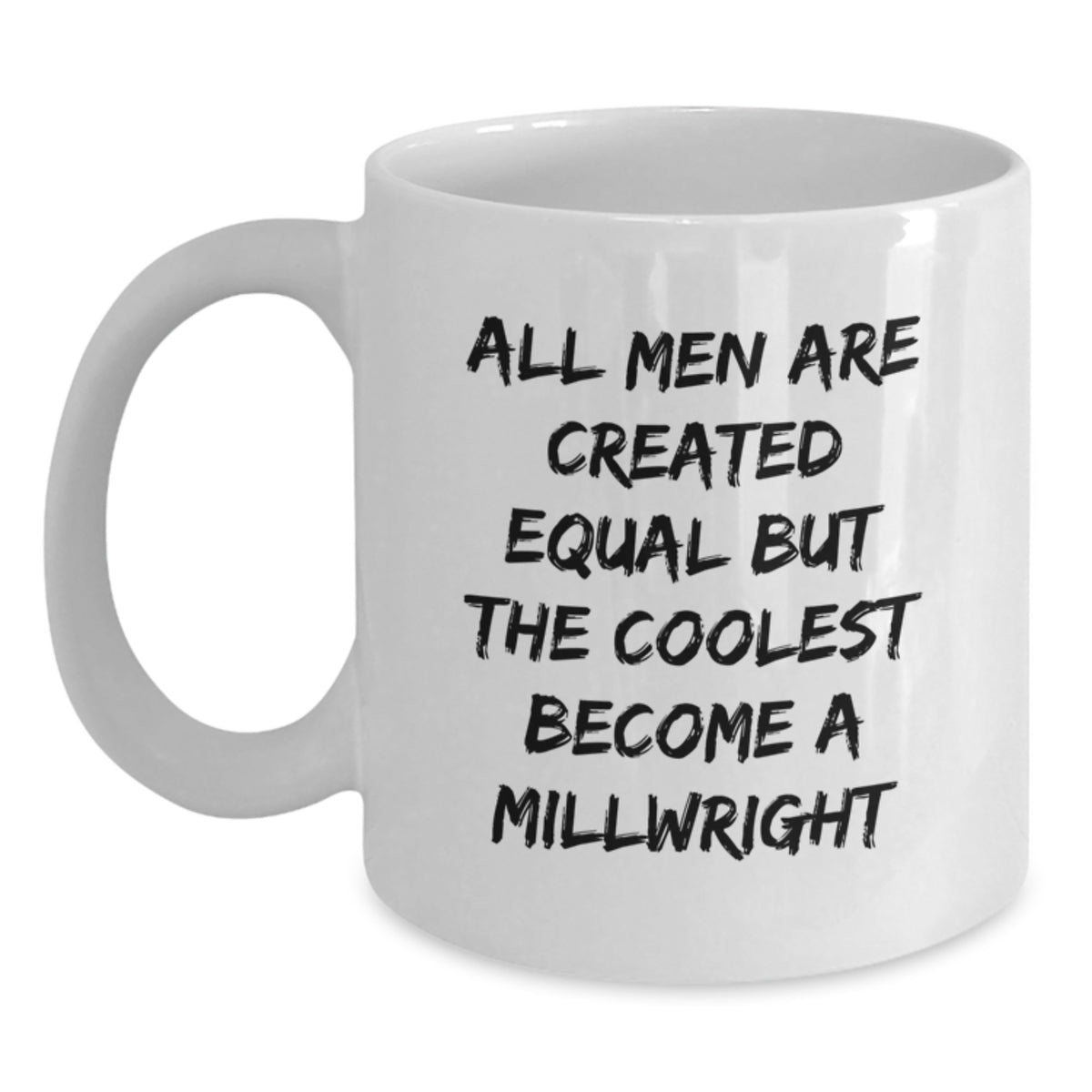 Funny Millwright Quotes Gifts from Men to Friends and Family, White Coffee Mug for Graduation Unique Gifts - Main
