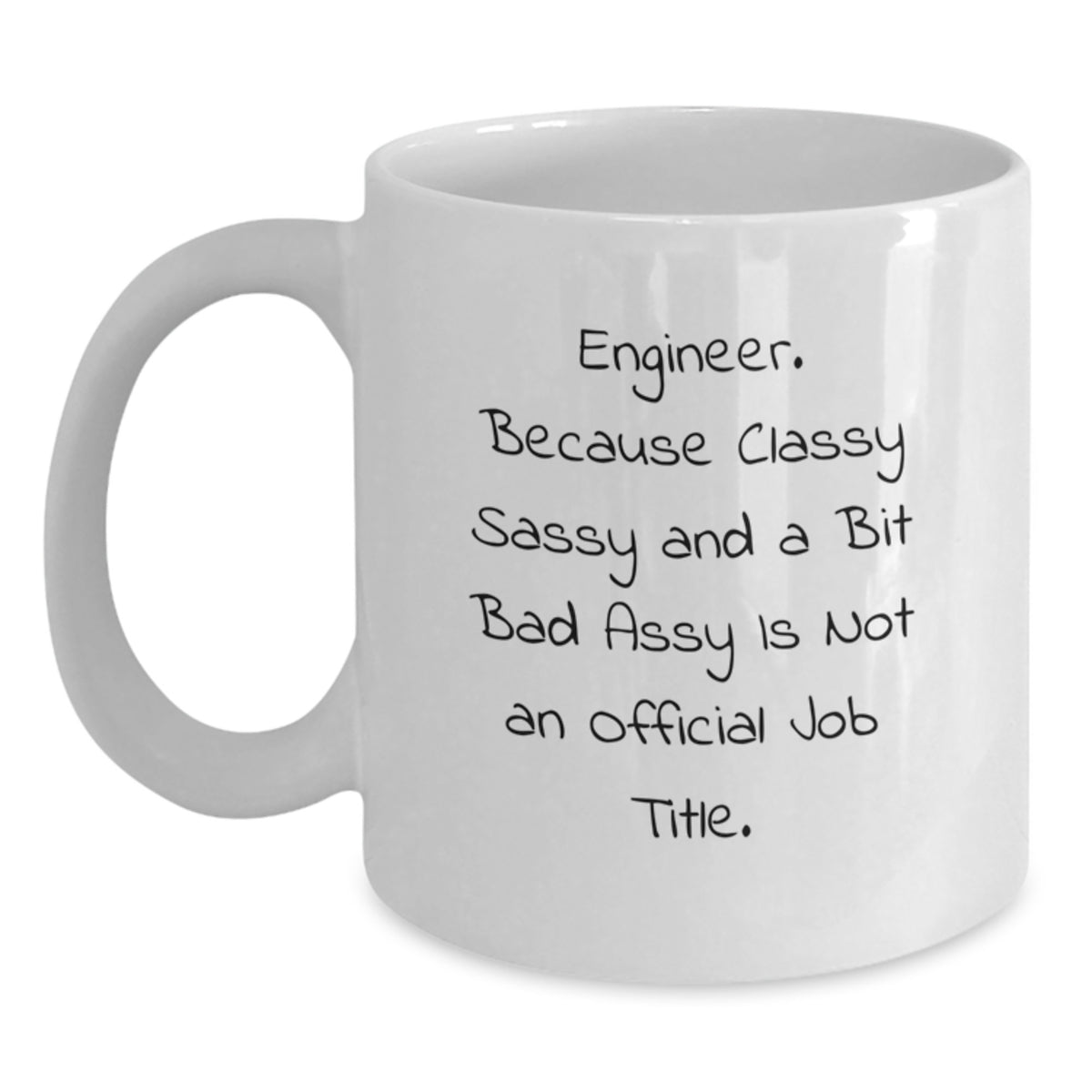 Funny Engineer Gifts from Friends to Engineer Men White Coffee Mugs for Engineer Women - Engineer Christmas Unique Gifts - Main