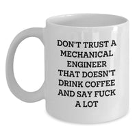 Load image into Gallery viewer, Funny Mechanical Engineer Gifts for Him, White Coffee Mug Quotes for Men Valentine's Unique Gifts from Friends - Main