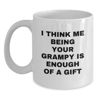 Load image into Gallery viewer, Funny Grampy White Coffee Mug Gifts for Grampy from Family - Christmas Unique Gifts for Men - Main
