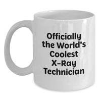 Load image into Gallery viewer, Funny X-Ray Technician Gifts from Men to Women Coolest X-Ray Technician White Coffee Mug Valentine's Unique Mugs - Main