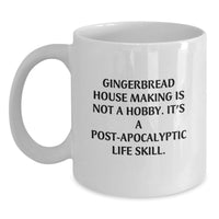 Load image into Gallery viewer, Funny Gingerbread House Making Gifts from Friends for Gingerbread House Making Enthusiasts Birthday Unique Mugs - Main