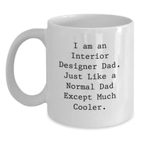 Load image into Gallery viewer, Interior Designer Dad Keepsake Mug for Him Graduation Gift - Main