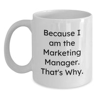 Load image into Gallery viewer, Marketing Manager Keepsake Mug for Him Birthday Gift - Main